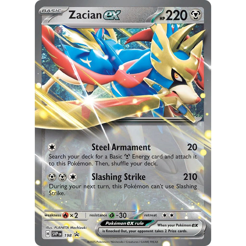 Zacian ex - 198 (198) (SVP)