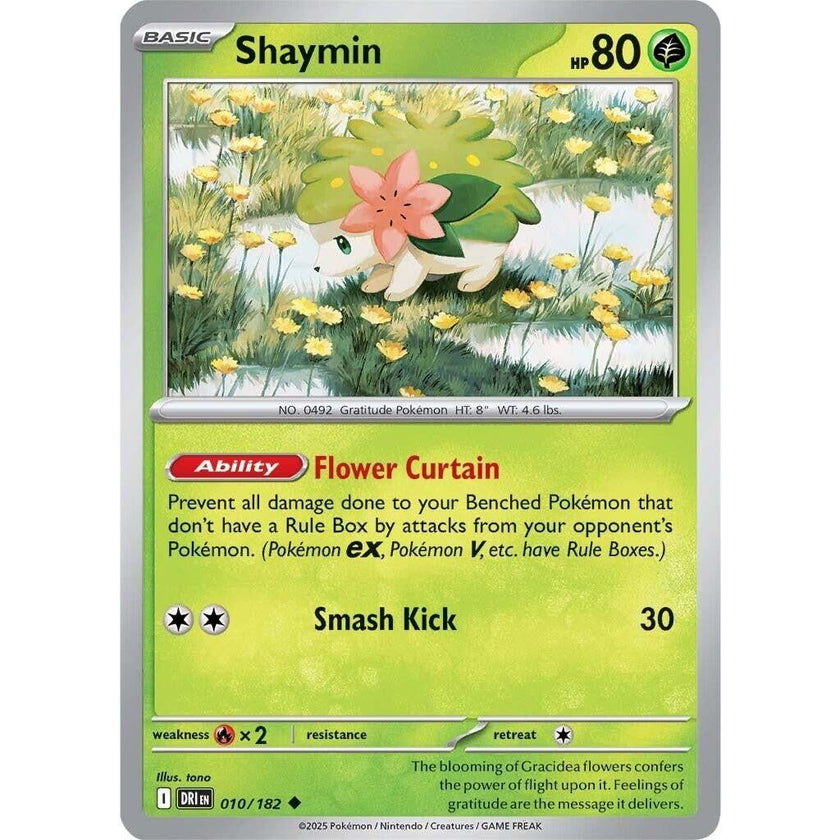 Shaymin (010/182) (DRI)
