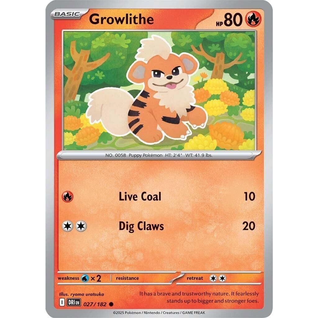 Growlithe (027/182) (DRI)