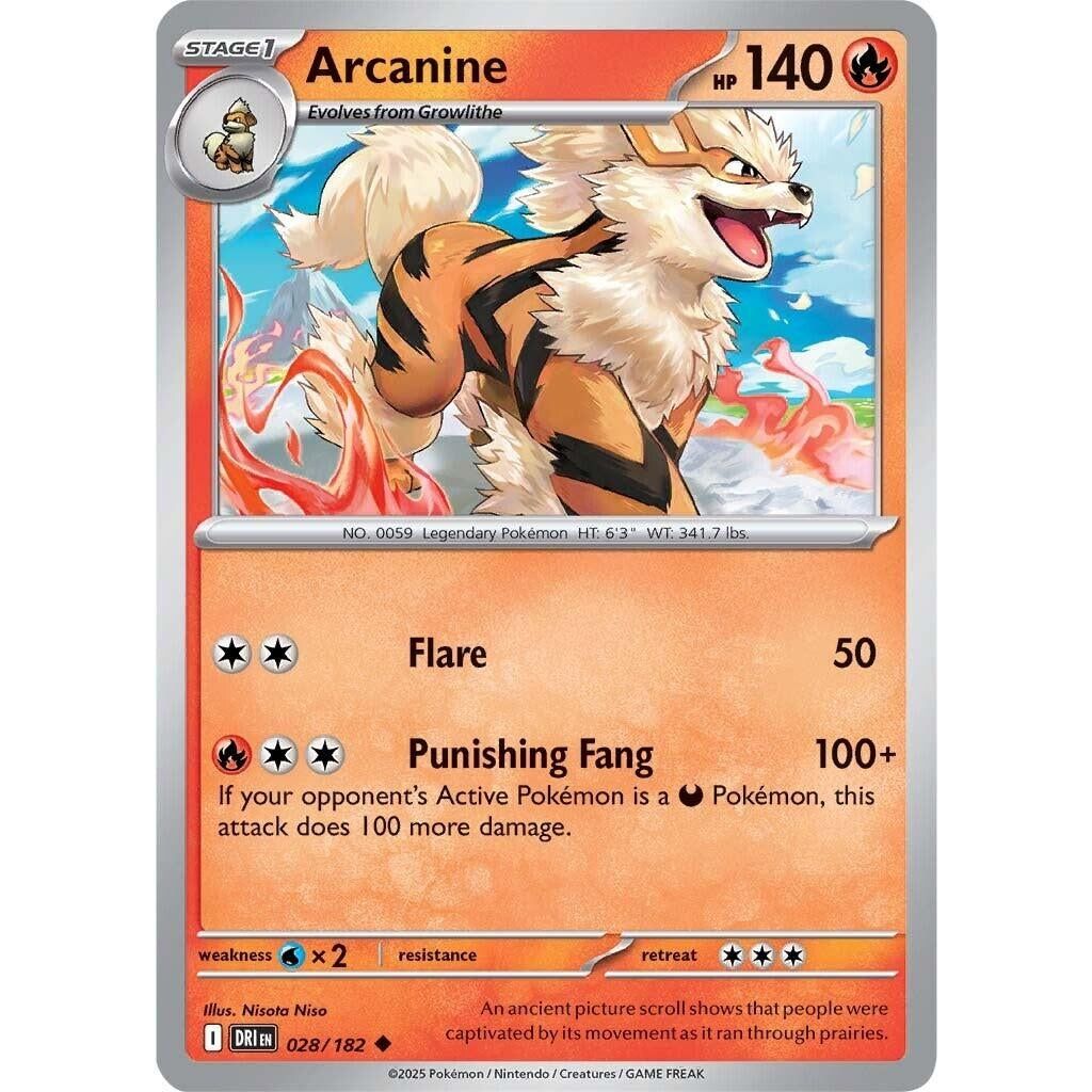 Arcanine (028/182) (DRI)