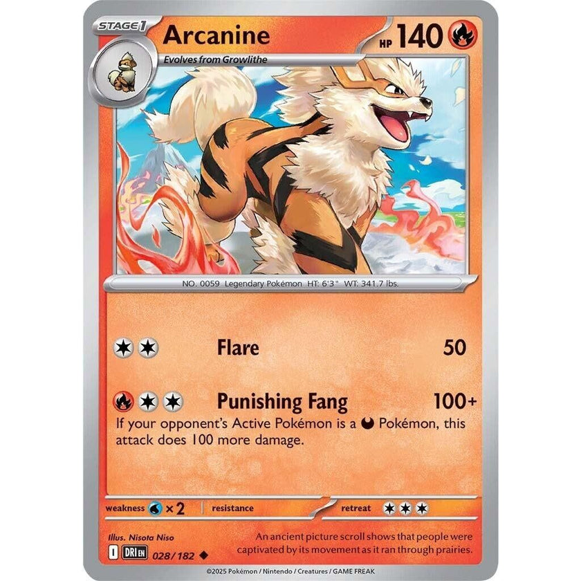 Arcanine (028/182) (DRI)