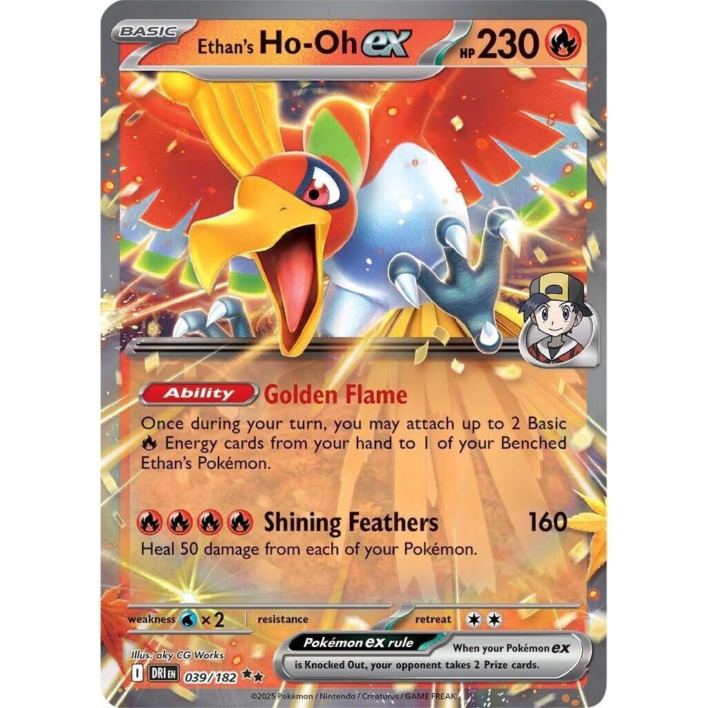 Ethan's Ho-Oh ex (039/182) (DRI)