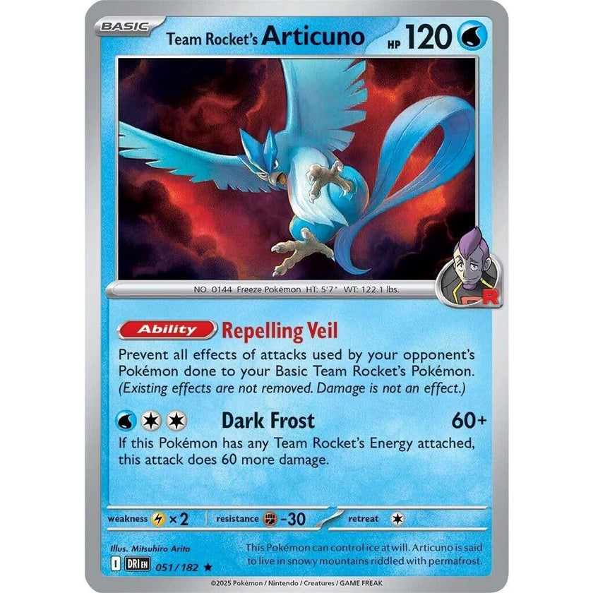 Team Rocket's Articuno (051/182) (DRI)