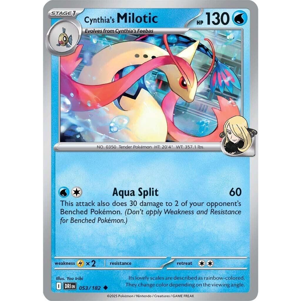 Cynthia's Milotic (053/182) (DRI)