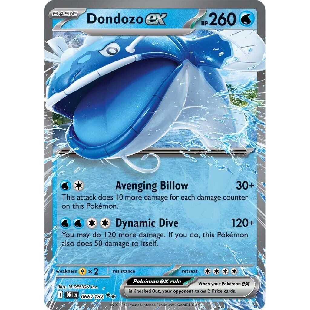 Dondozo ex (066/182) (DRI)