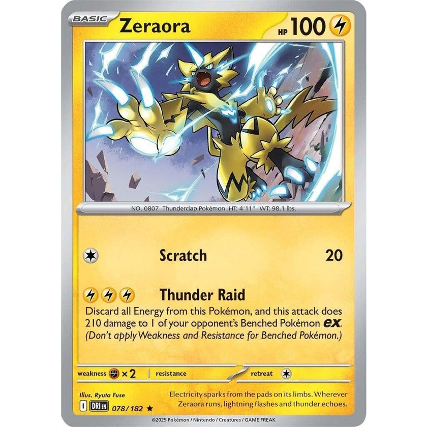 Zeraora (078/182) (DRI)