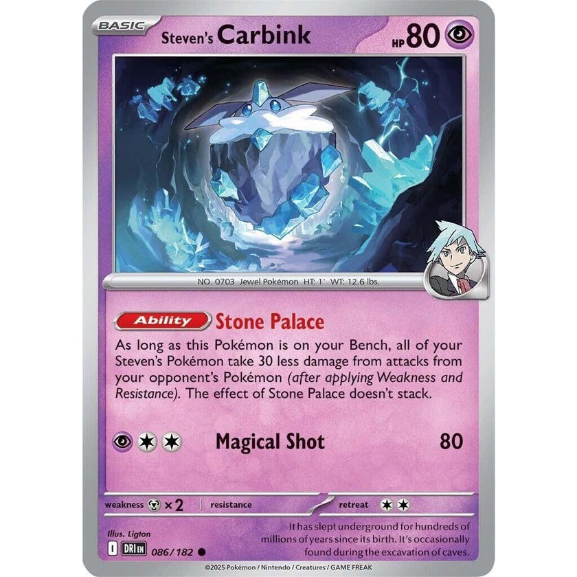 Steven's Carbink (086/182) (DRI)