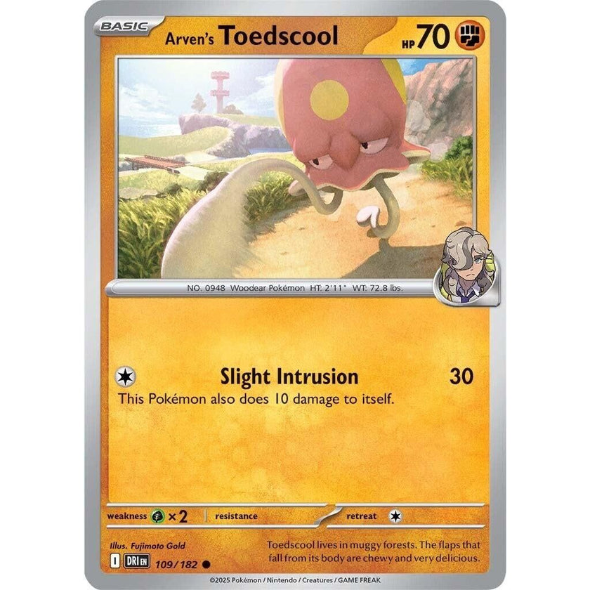 Arven's Toedscool (109/182) (DRI)