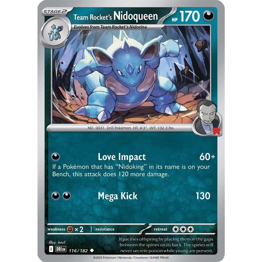 Team Rocket's Nidoqueen (116/182) (DRI)