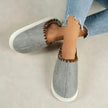 Winter Fashion Cotton Slippers With Sewing-side Design Indoor Non-slip Bedroom Floor Plush Slipper House Shoes Women Couple