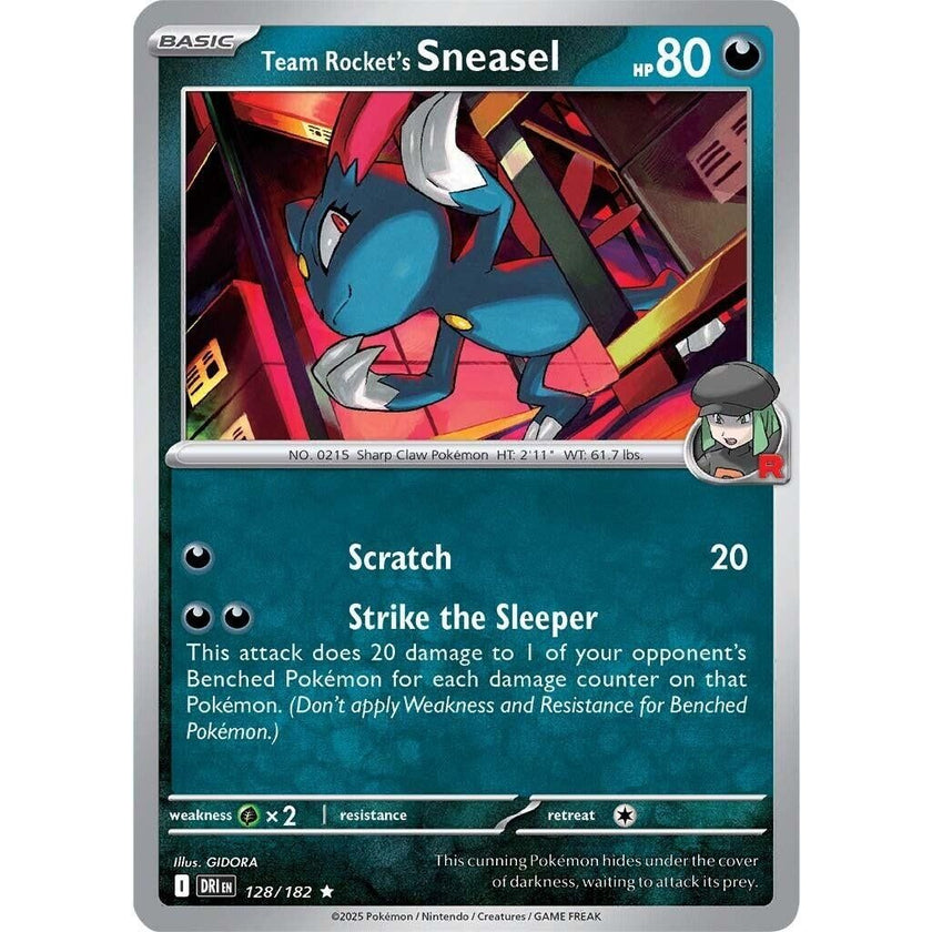 Team Rocket's Sneasel (128/182) (DRI)