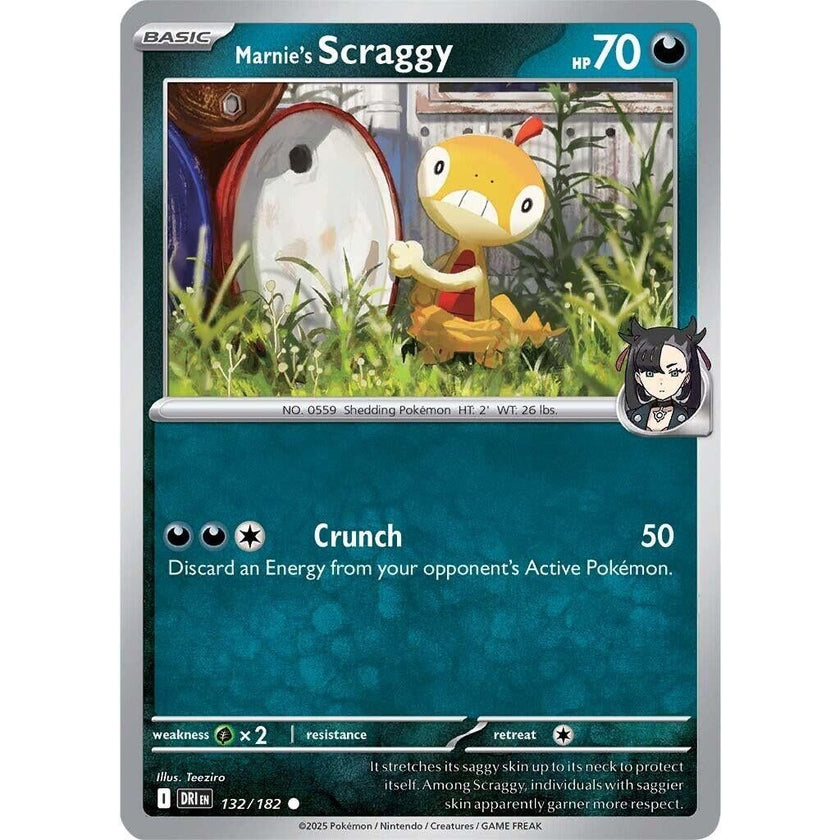 Marnie's Scraggy (132/182) (DRI)
