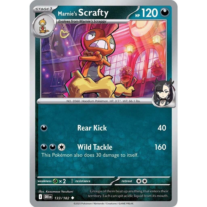 Marnie's Scrafty (133/182) (DRI)