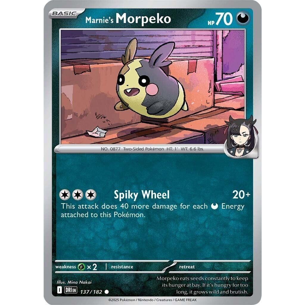 Marnie's Morpeko (137/182) (DRI)