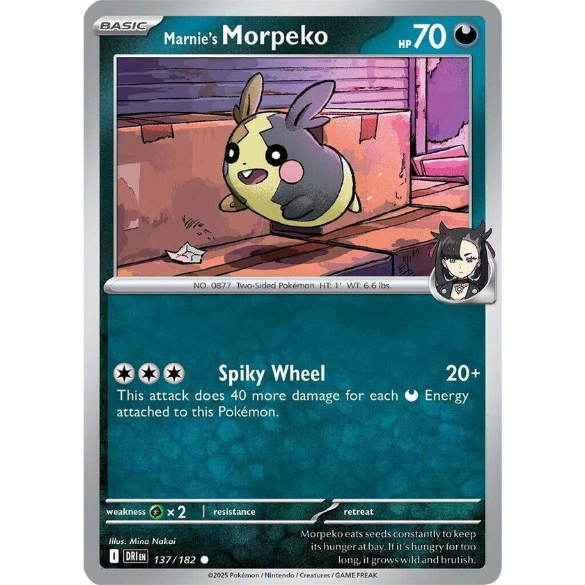 Marnie's Morpeko (137/182) (DRI)