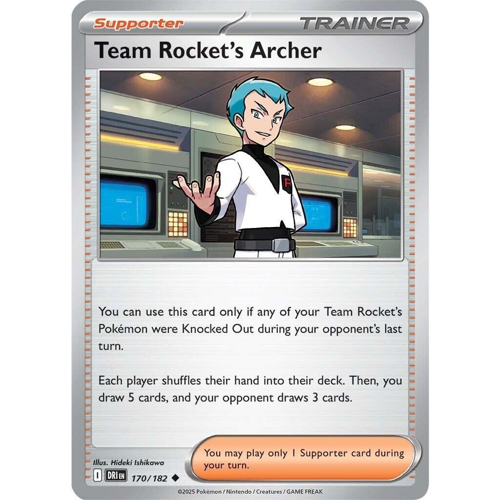 Team Rocket's Archer (170/182) (DRI)