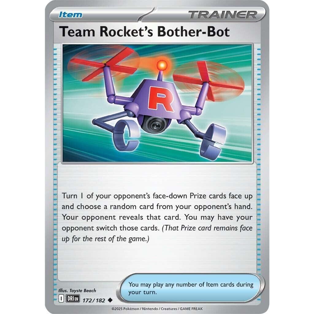 Team Rocket's Bother-Bot (172/182) (DRI)
