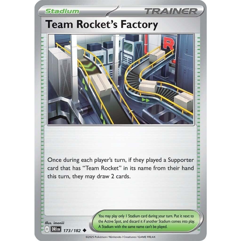Team Rocket's Factory (173/182) (DRI)