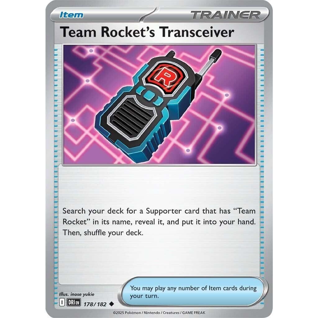 Team Rocket's Transceiver (178/182) (DRI)