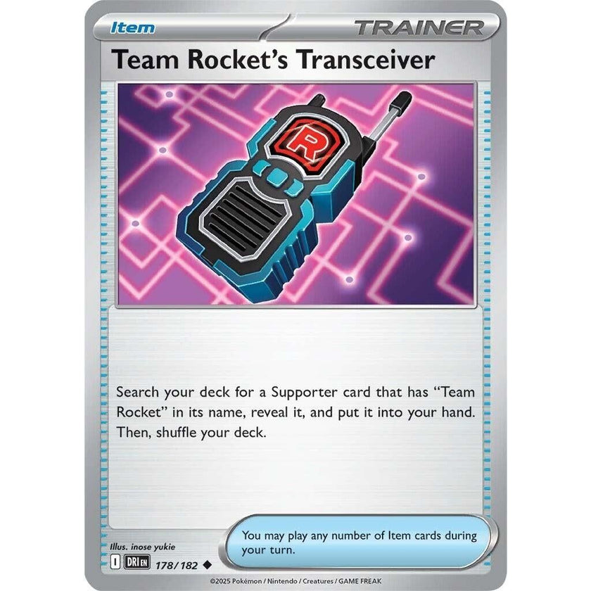 Team Rocket's Transceiver (178/182) (DRI)