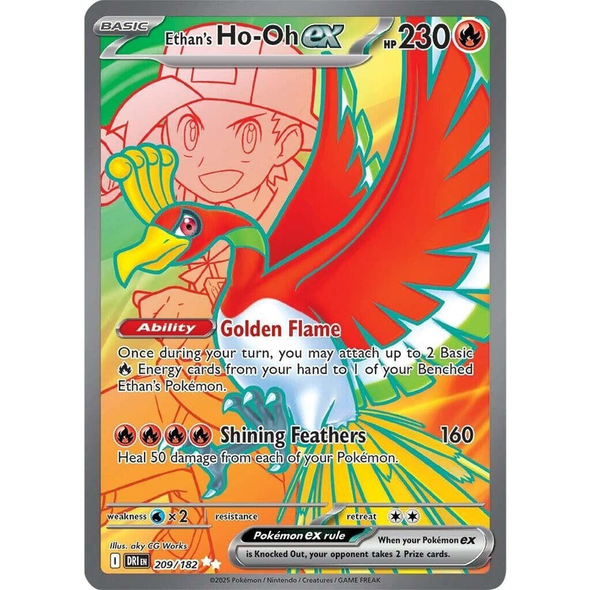 Ethan's Ho-Oh ex (209/182) (DRI)