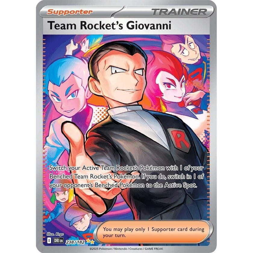 Team Rocket's Giovanni (238/182) (DRI)
