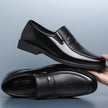 Men's Cowhide Leather Business Casual Shoes – Soft Sole Comfort | Canada & USA