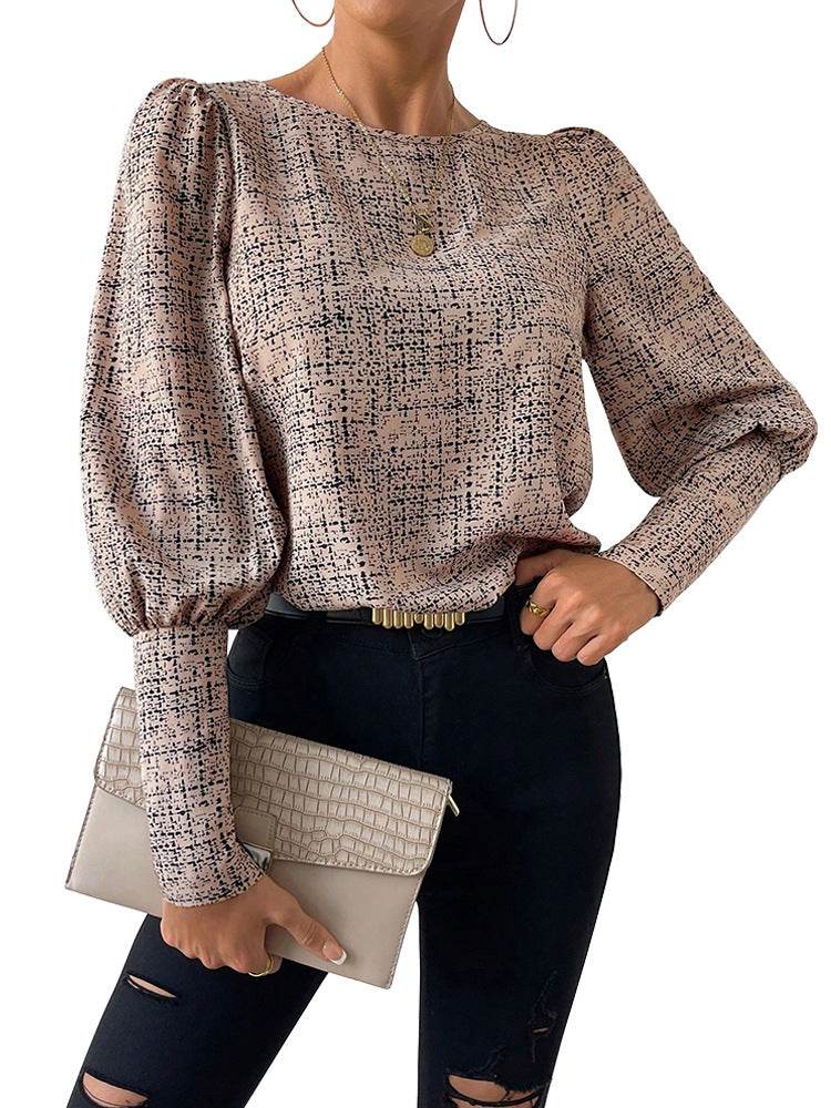 Fashionable Elegant Retro blouse top For Women