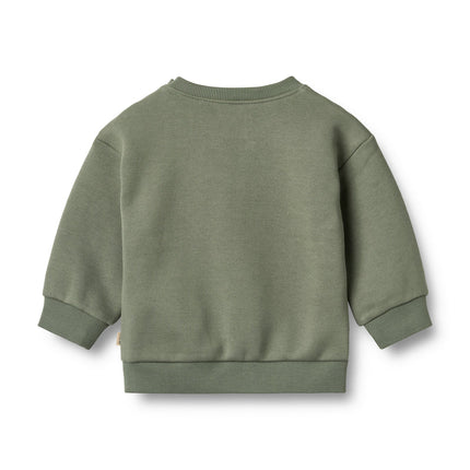 Sweatshirt Willi |Dusty Green | Wheat Kids