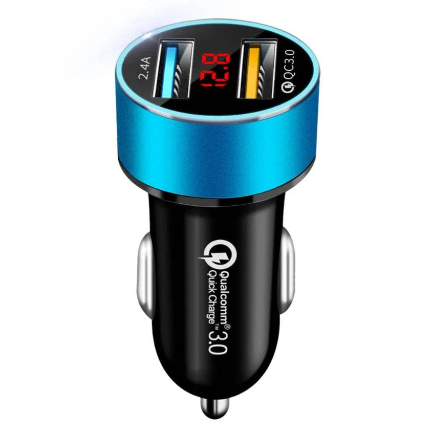 Fast Charging - Automobile Smart Digital LED display car charger