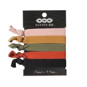 BANDED - Hair Ties - Central Park (5pk)