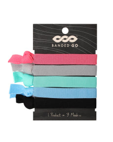 BANDED - Hair Ties - Effervescent (5pk)