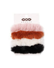 BANDED - Faux Fur Scrunchie - All Spice (4pk)