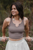 Ribbed Tank *Built in Bra