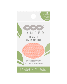 BANDED - Beech Wood Travel Brush (1ea)