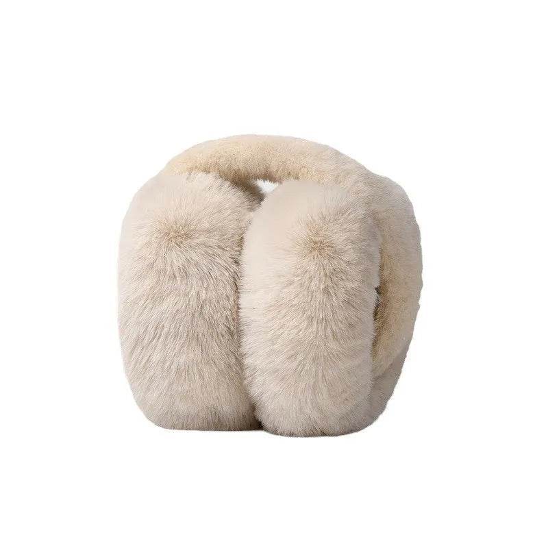 Unisex Plush Winter Earmuffs, Warm-Keeping Plus Size Ear Warmers for Men & Women