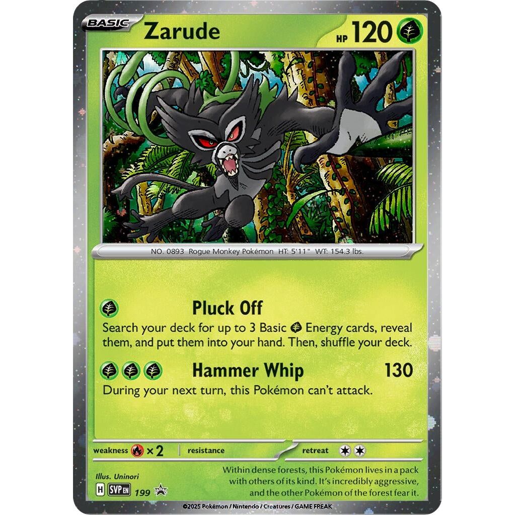 Zarude - 199 (Cosmos Holo) (199) (SVP)