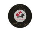 Zach Fucale Autographed Team Canada Autograph Model Puck Inscribed 
