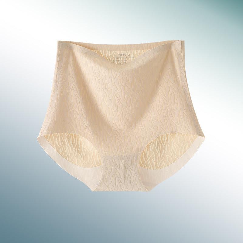Women's Seamless Silk-Smooth Mid-Waist Shaping Briefs Hip-Lifting Body Control