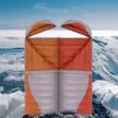 Adult Goose Down Envelope Sleeping Bag – Lightweight Winter Camping Sleeping Bag