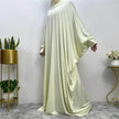 Batwing Sleeve Plain Abaya for ArabArab Women Eid Jalabiya for Women Islamic Wear for Women
