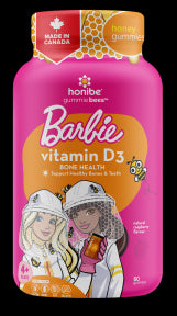 Honibe - Barbie Vitamin D3 (60gmy)