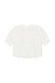 Embroidered Longsleeve Dress | White | Noppies