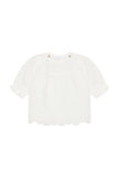 Embroidered Longsleeve Dress | White | Noppies