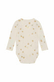 Long-Sleeve Bodysuit | Apple Print | Noppies