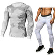 2pcs Camouflage Sport Fitness Workout Gym Outfit set