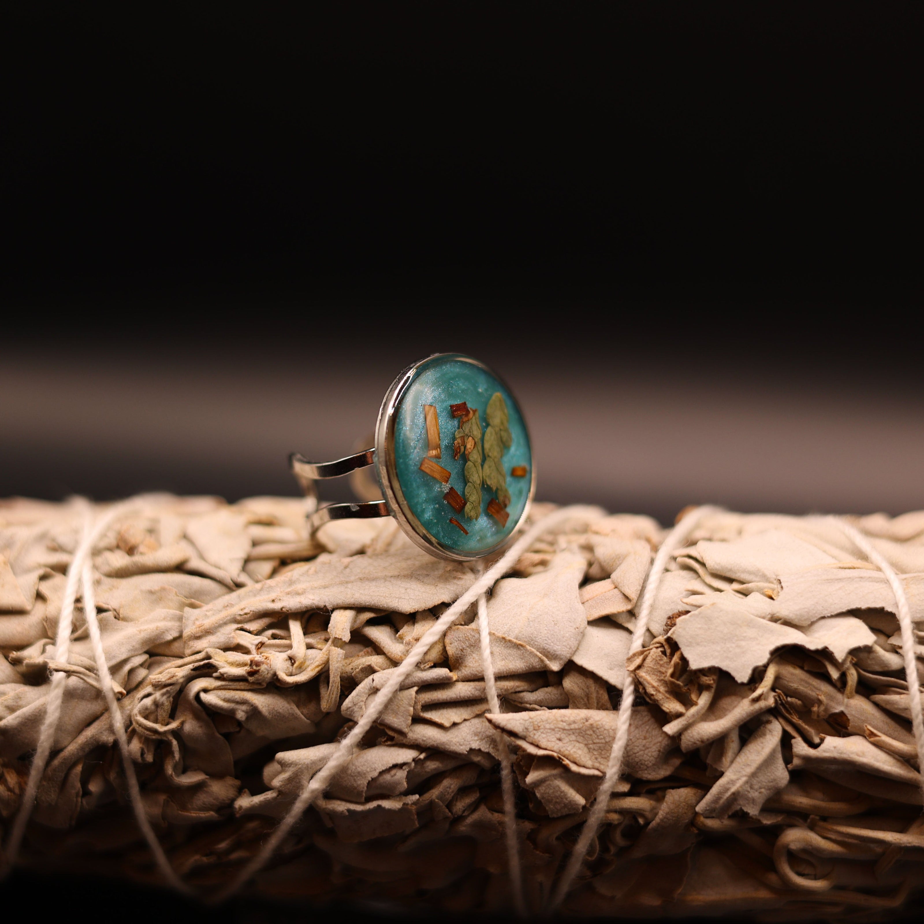 Finger -sléx̱tses ring