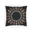 Geometric Pattern Woven Pillow | Decorative Throw Cushion