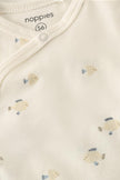 Short-Sleeve Bodysuit | Fish Print | Noppies