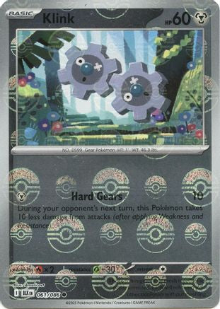 Klink (Poke Ball Pattern) 61 - SV Black Bolt Holofoil